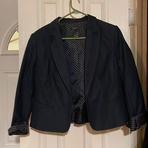 Ann Taylor petit navy blazer